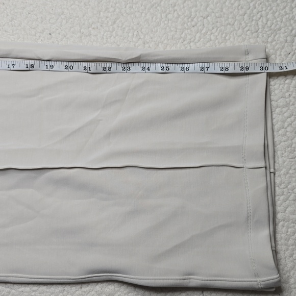 3078 NWT VSX Featherweight Knit Front- Zip Jumpsuit Sz Large Classic Plaster - Picture 9 of 10